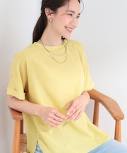 【着丈選べる/体型カバー】洗濯後しわになりにくい さらっと快適ドルマントップス