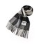 ウール100％アソートチェック柄マフラー