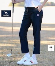 【ADABAT NAVY】UVカット ロイカコードテーパードパンツ