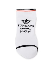 【ADABAT NAVY】CLUB SUNDAYSベリーショート3Dソックス