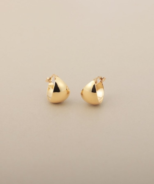 K10月甲 フープピアス 小