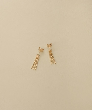 K10シリンダーチェーン フリンジピアス