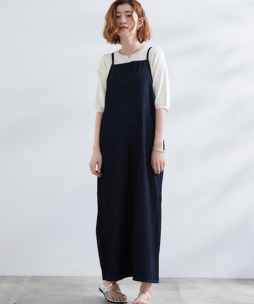 【Lee】DENIM CAMISOLE DRESS