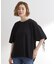 後ろ姿で魅せる　バックドロストシャーリングTシャツ