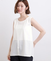 再入荷！裾レイヤードタンクトップ