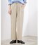 高評価！【カセット服】リネンライクソフトフレアパンツ