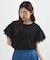 【二の腕カバー、UV】涼しく華やかに、レースレイヤードスリーブTシャツ