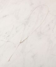 アソートパール調スライドY字ネックレス