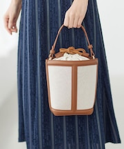【ショルダー付き】バケット型ワンショルダーバッグ
