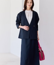 【単品使い◎】ジャケット+ナロースカートセット