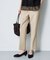 【私のパンツ／マシンウォッシャブル】ベーシックテーパードパンツ
