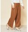 【COLLECTION LINE】ベルト付ガウチョパンツ