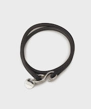 【MADE IN JAPAN】2重巻き 染め分けレザー ブレスレット