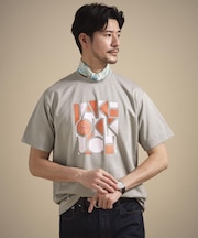 ロゴグラフィック プリントTシャツ