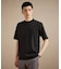 【接触冷感】アイスクリアコットン モックネック Tシャツ
