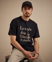 水彩ペイント アートロゴTシャツ