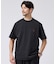 【汗染み軽減/接触冷感】フェイクレイヤード ワンポイント刺繍Ｔシャツ