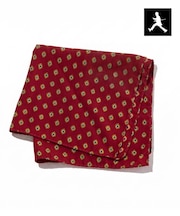 【BOWLER HAT LABEL】小紋プリントチーフ
