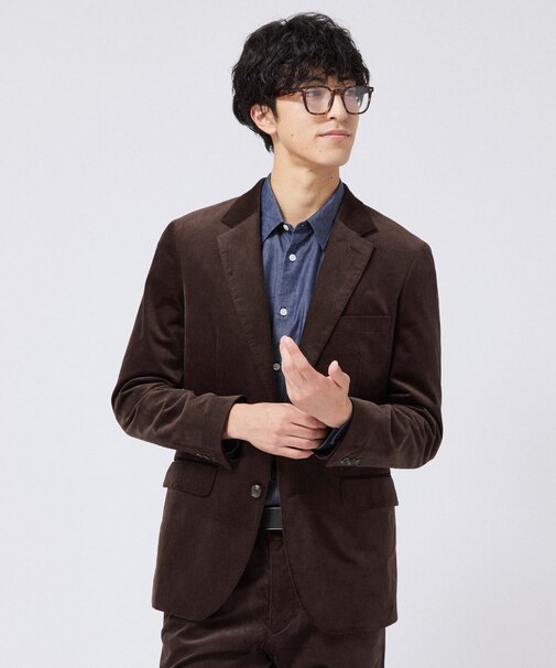【Sサイズ~】ストレッチコーデュロイ ジャケット