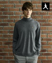 【BOWLER HAT LABEL】日本製タートルネックニット