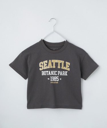 【110-160】カレッジTシャツ/パパとおそろい