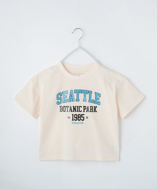 【110-160】カレッジTシャツ/パパとおそろい