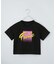【110－160】レトロロゴTシャツ/洗濯機OK