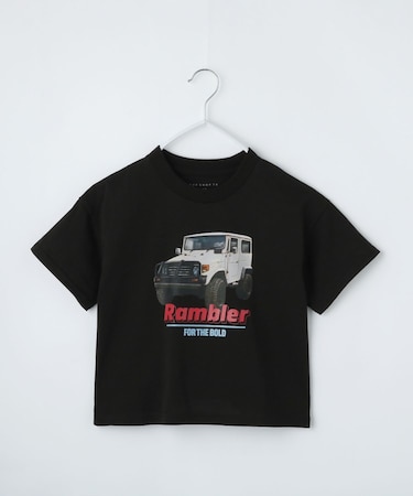 【110-160】カープリントTシャツ/洗濯機OK