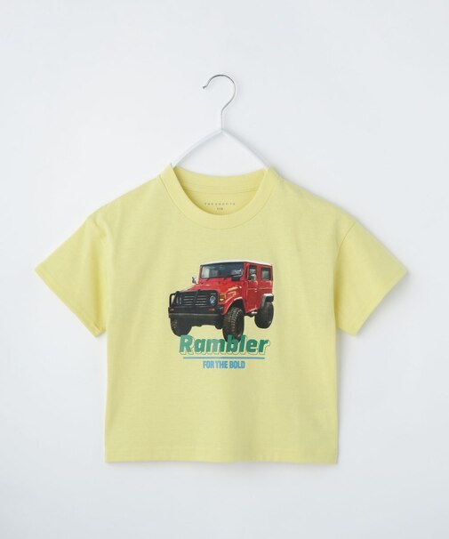 【110-160】カープリントTシャツ/洗濯機OK