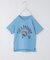 【110－160/6色展開】コットン半袖Tシャツ/洗濯機OK
