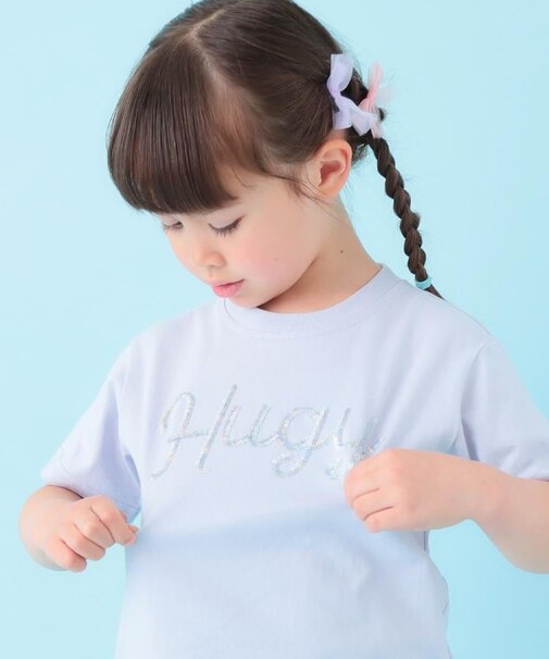 天竺アソートプリント半袖Tシャツ 幾何学アート、スパンコール、飛行機