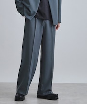 【セットアップ対応】360度ストレッチ ワイドストレートパンツ