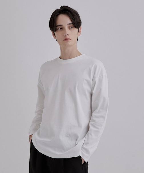 【接触冷感/吸水速乾】クールドライコットンTシャツ
