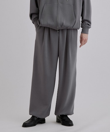 【TOROMIシリーズ】シルキータッチスウェットパンツ