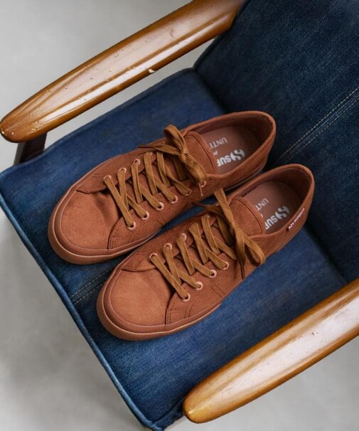 【別注】SUPERGA3740 スエード調スニーカー