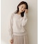 【アンサンブル可能/オンオフ使える】シルクウールカシミヤプルオーバー