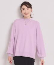 【手洗い可/8色展開】カラフルハイネックニット