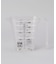 マグネット段々計量カップ 200ml WH 山崎実業 ＜tower タワー＞