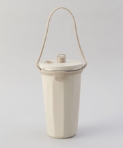 ストロー付2wayタンブラー570ml アイボリー