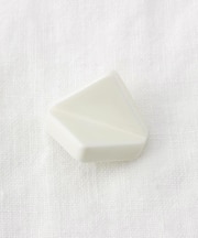 美濃焼 箸置き 菱 WH <ハレとケ>