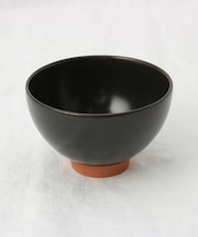 美濃焼 赤土お茶碗 BK <ハレとケ>