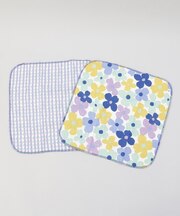 ディッシュクロス2PCSセット マルチフラワー NV