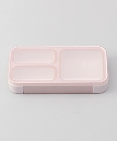 薄型弁当箱 抗菌フードマン400ml ライトピンク