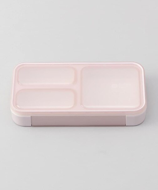 薄型弁当箱 抗菌フードマン400ml ライトピンク