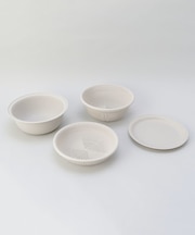 きほんの道具 ザルボウル4点セット 21cm GY <marna マーナ>