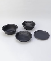 きほんの道具 ザルボウル4点セット 21cm DGY <marna マーナ>