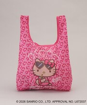 日焼けハローキティ エコバッグ LEOPARD PK