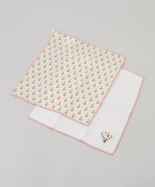 ディッシュクロス2P ピンクブーケ LPK