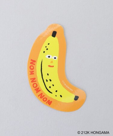 ダイカットステッカー BANANA ＜HONGAMA ホンガマ＞