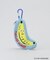 ダイカットさがらポーチ BANANA ＜HONGAMA ホンガマ＞